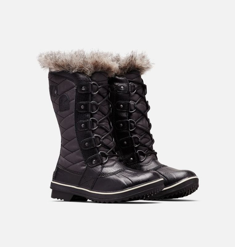 Womens Snow Boots Black - Sorel Tofino™ II Mid - 728-QYUZGN